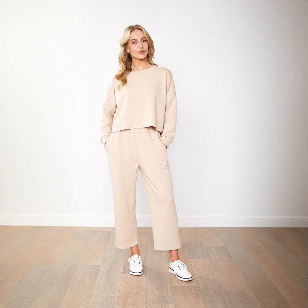 Dakota Co-ords Cream & Khaki (2 for €99)