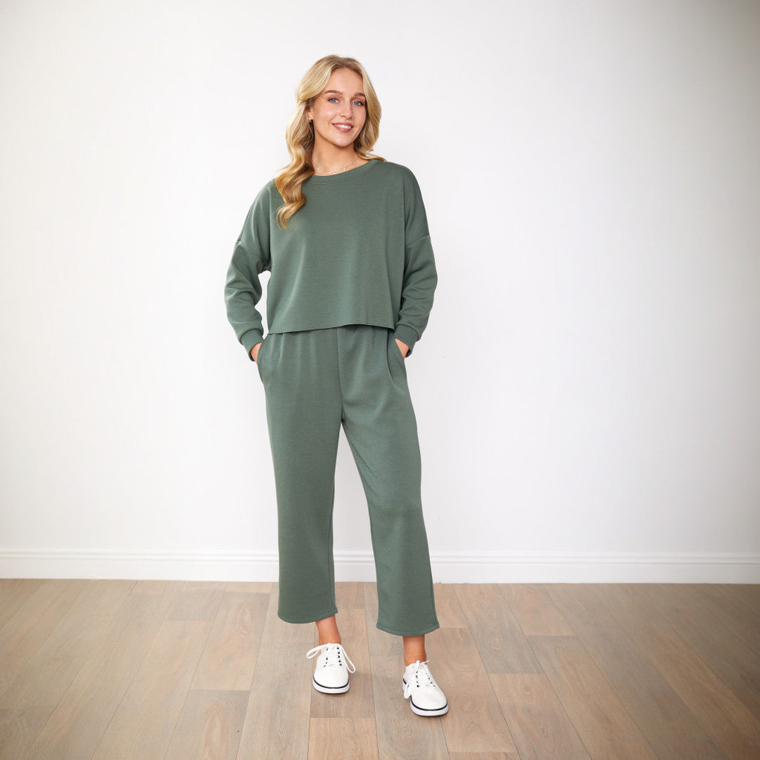 Dakota Co-ords Cream & Khaki (2 for €99)