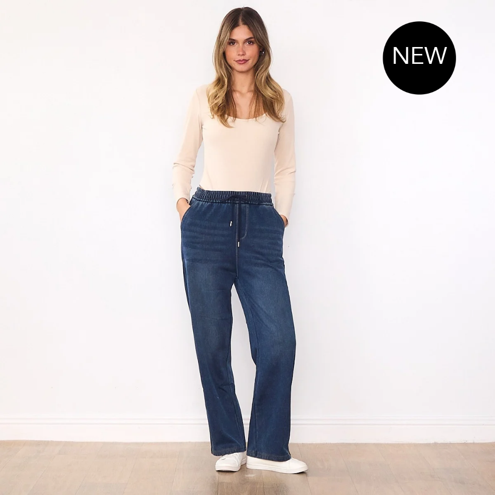 Dani Denim Jogger Pants