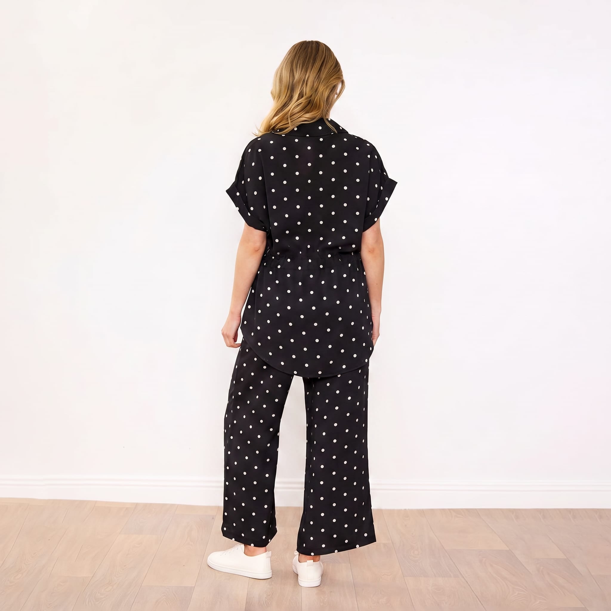 Darcey Co-Ord (Black Polka Dot)