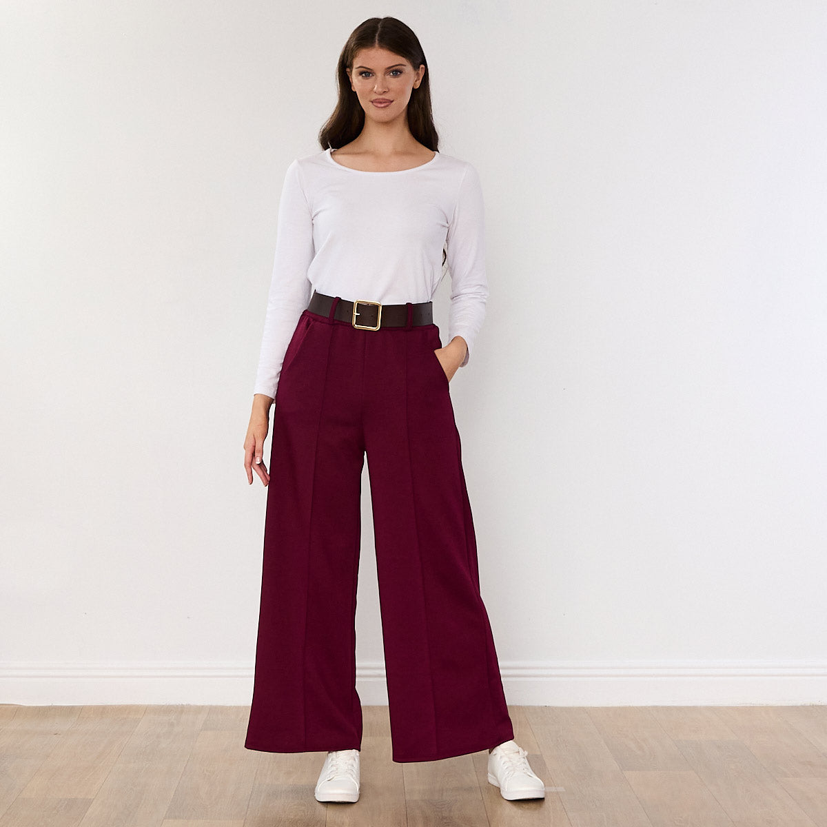 Ellana Trousers (Wine)