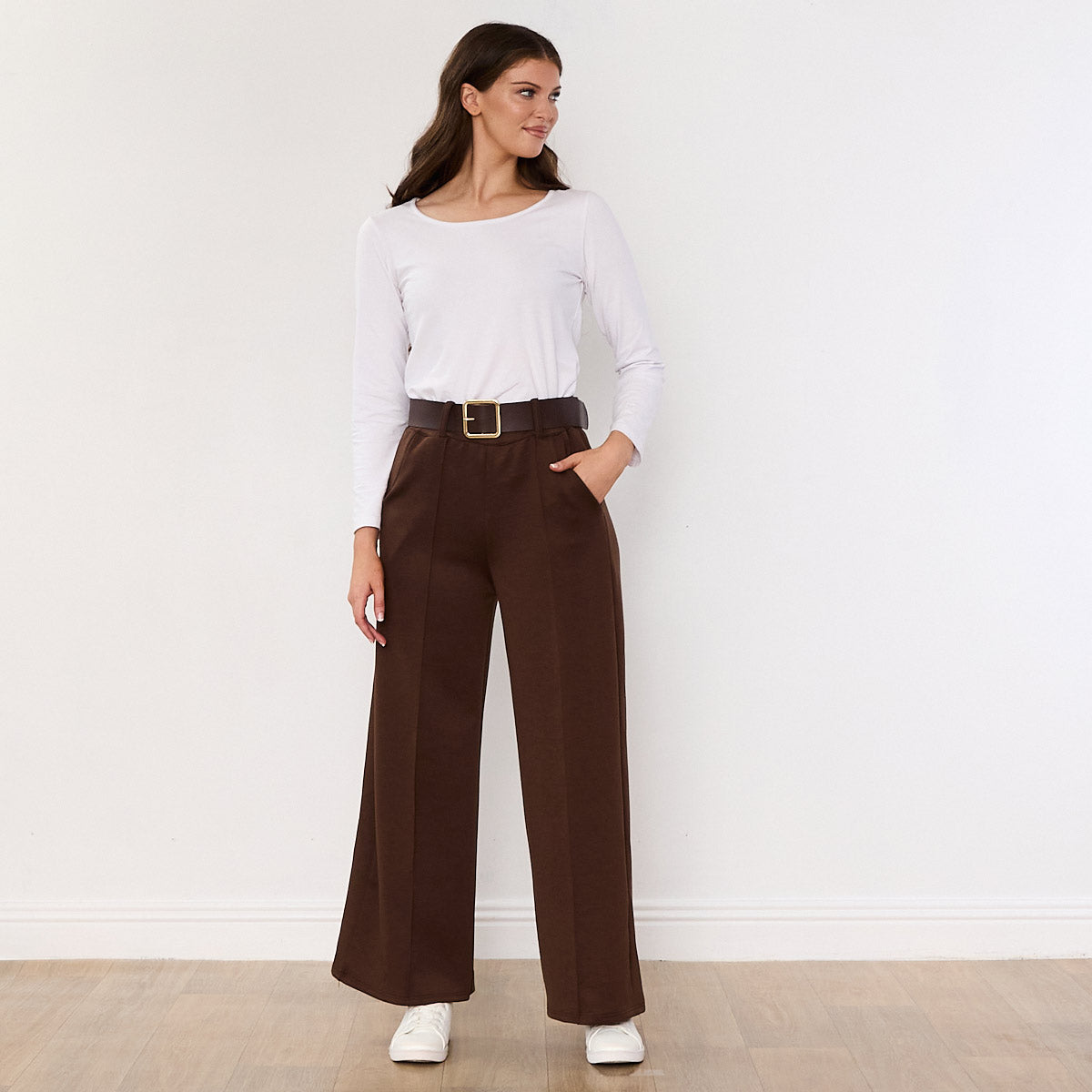 Ellana Trousers (Brown)