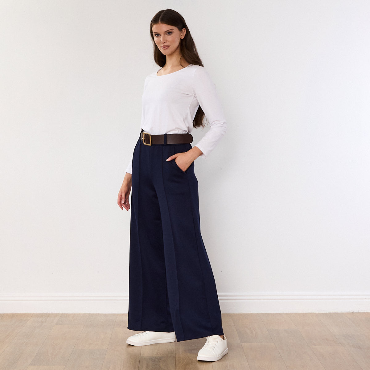 Ellana Trousers (Navy)