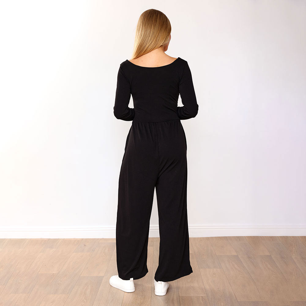 Elton Jumpsuit (Black)