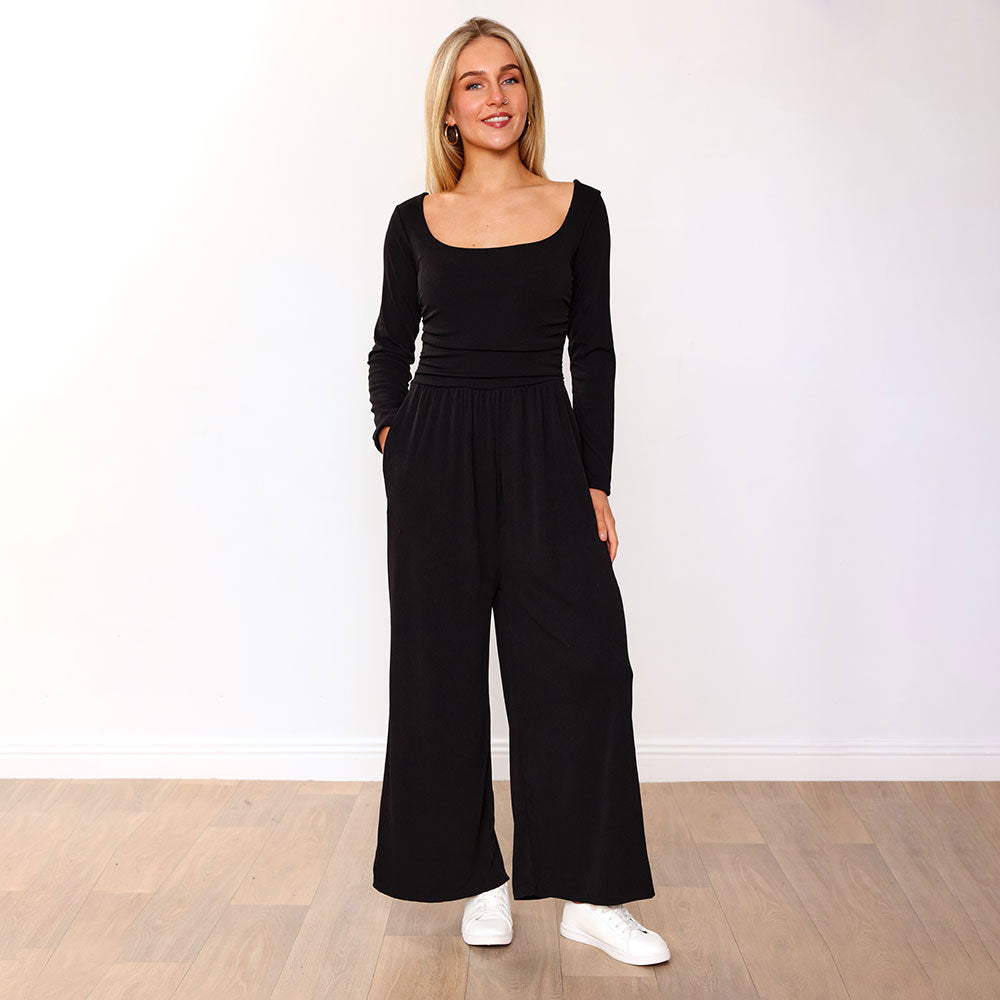 Elton Jumpsuit (Black)