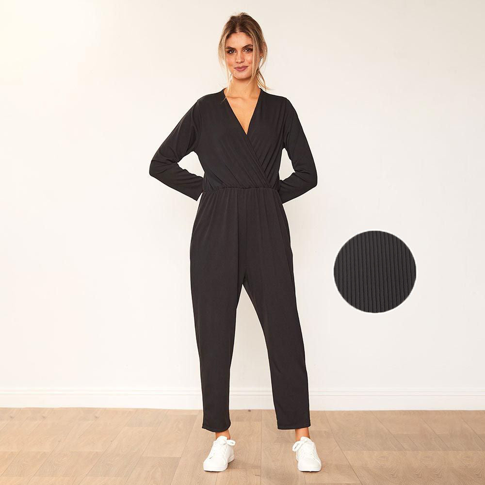 Emery Jumpsuit (Black)