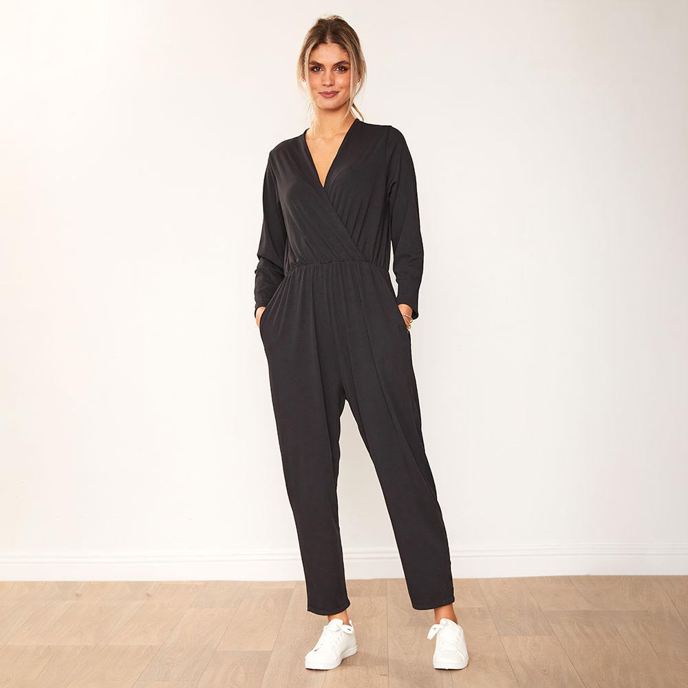 Emery Jumpsuit (Black)