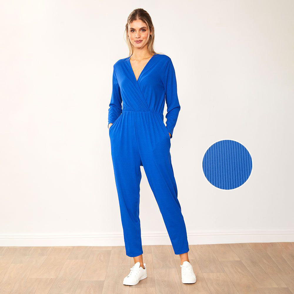 Emery Jumpsuit (Royal Blue)