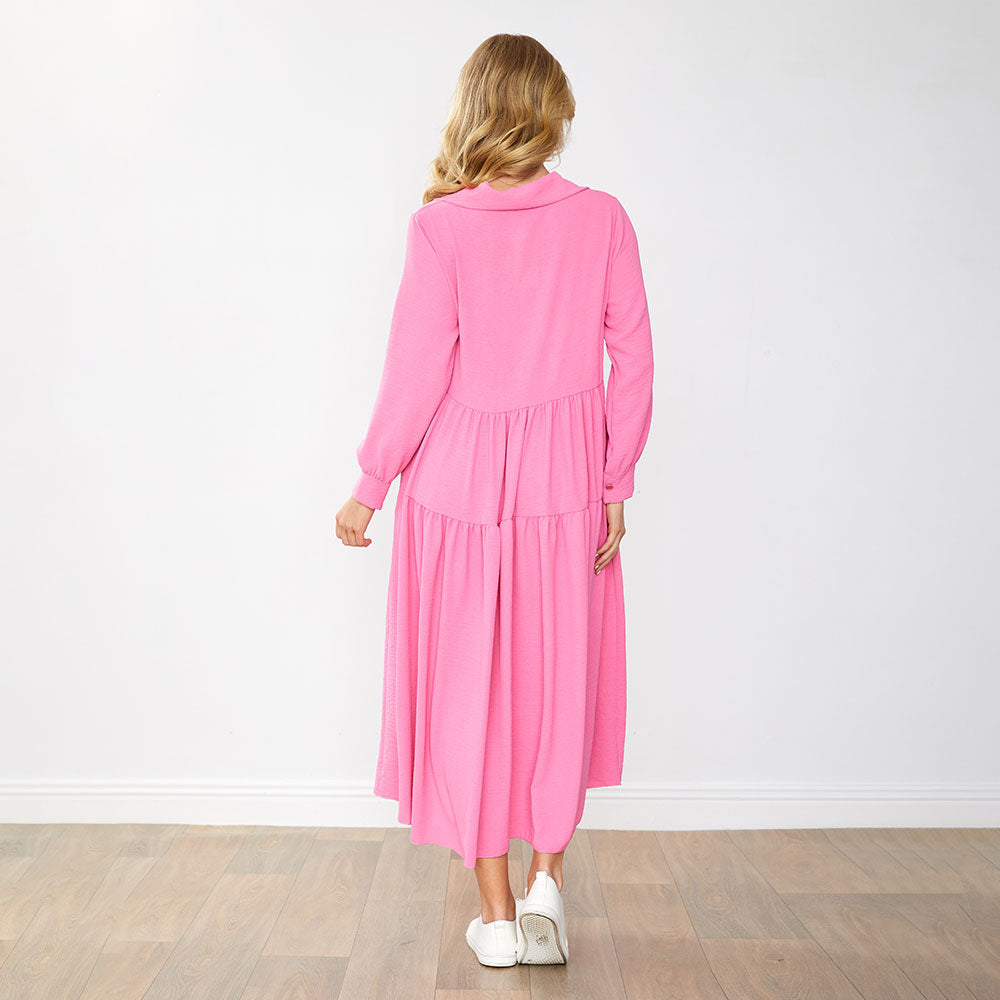 Emily Dress in pink – women's dress – view 7