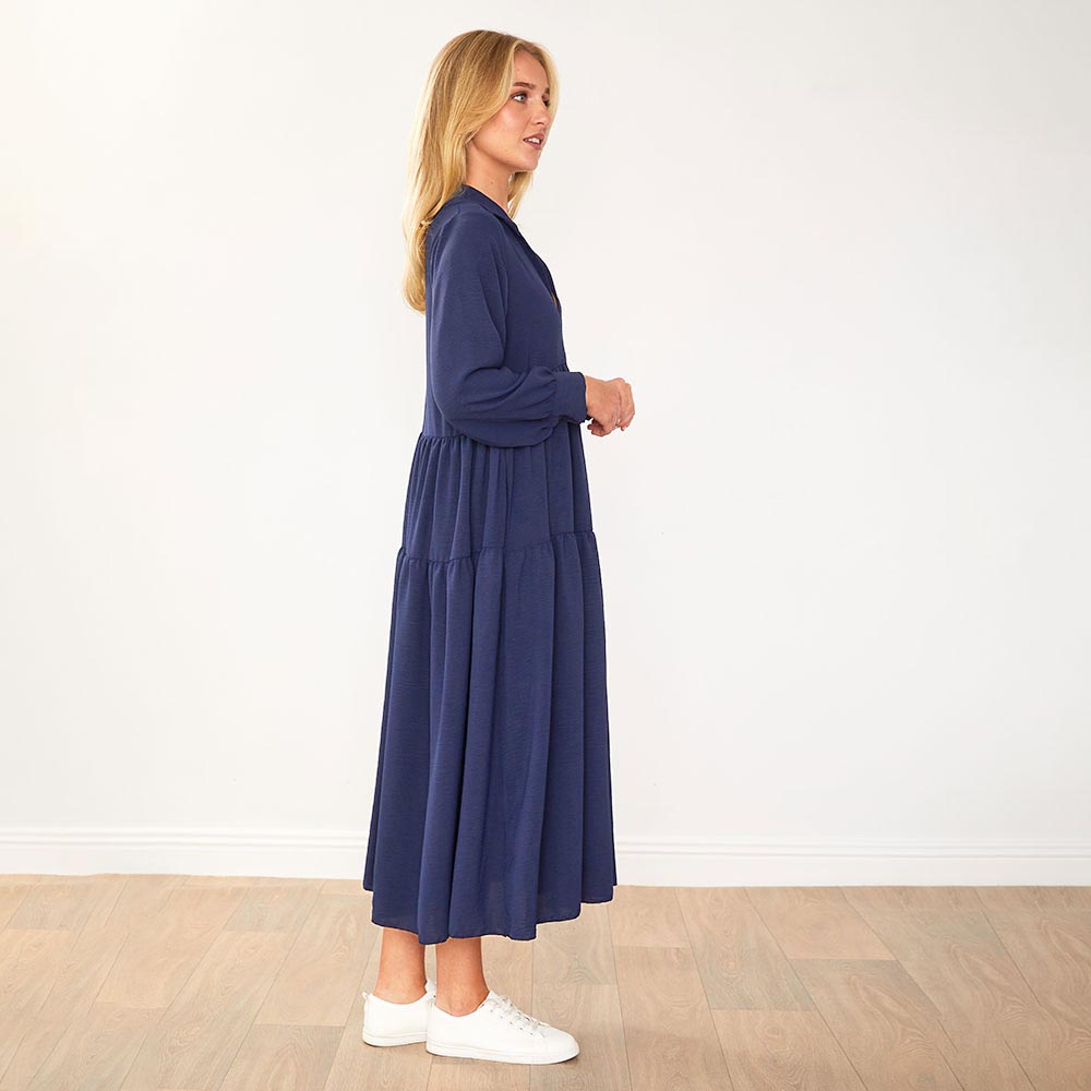 Emily Dress in navy – women's dress – view 11