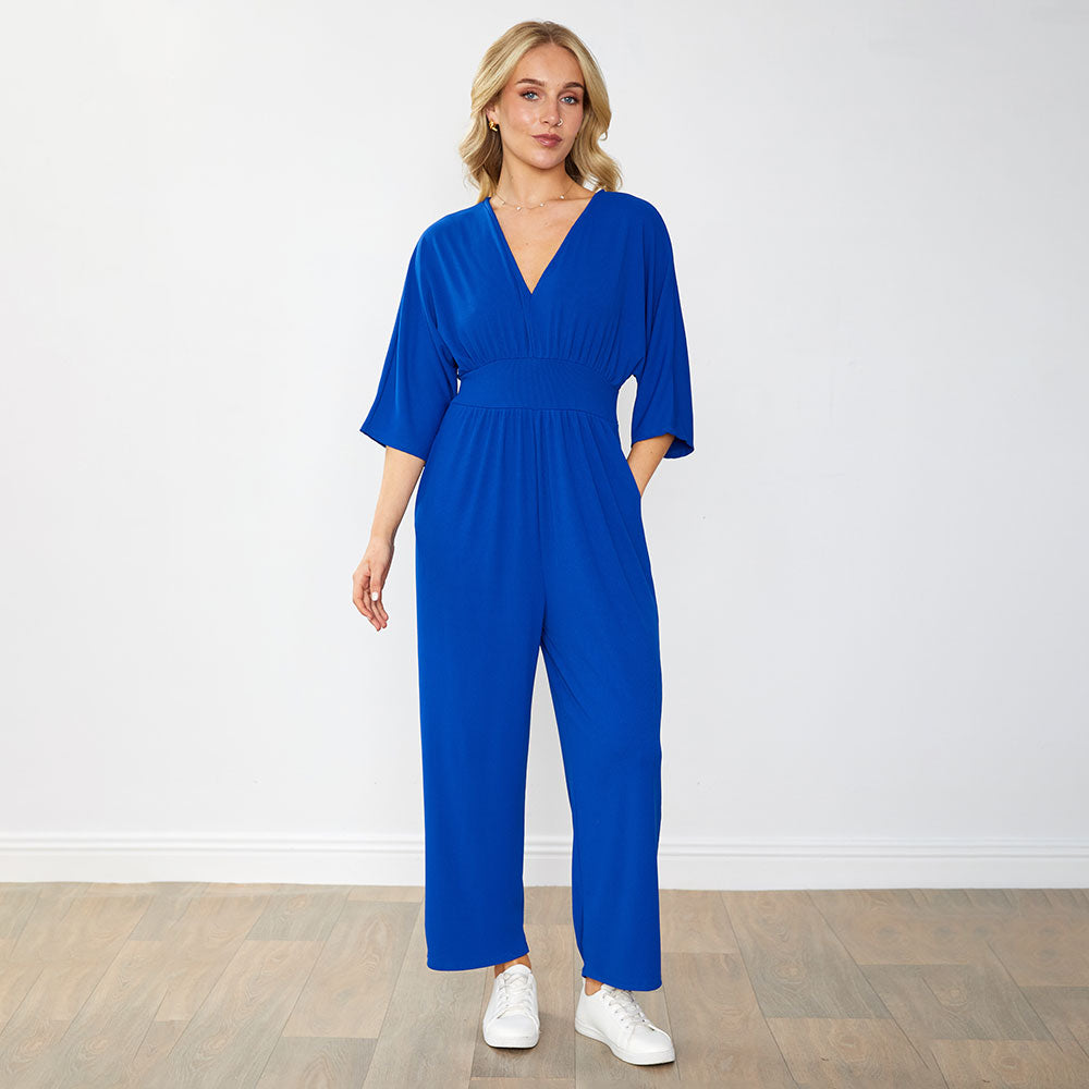 Ester Jumpsuit (Cobalt)