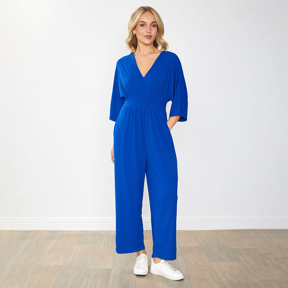 Ester Jumpsuit (Cobalt)