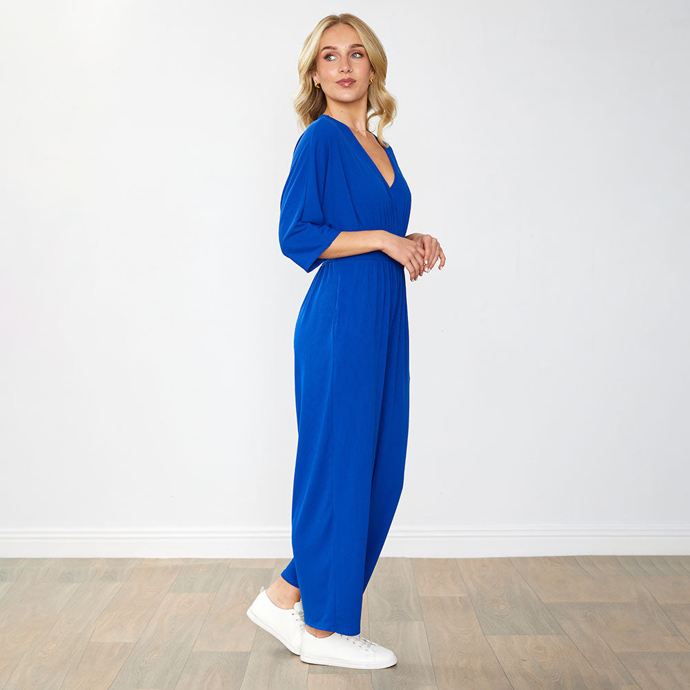 Ester Jumpsuit (Cobalt)