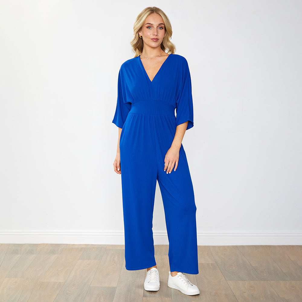 Ester Jumpsuit (Cobalt)