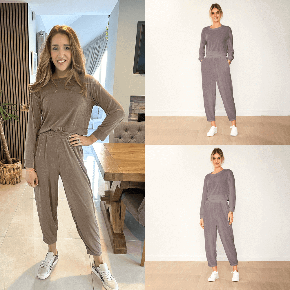 Shona Co-Ord (Taupe)