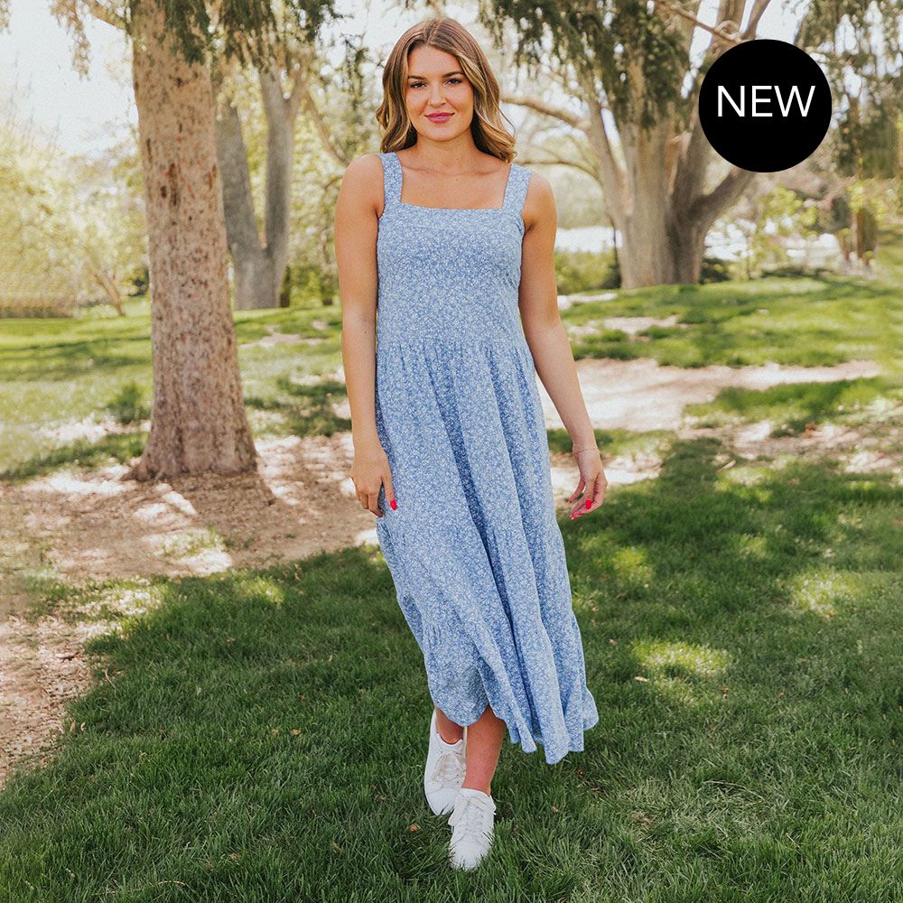 Diana Dress (Blue)