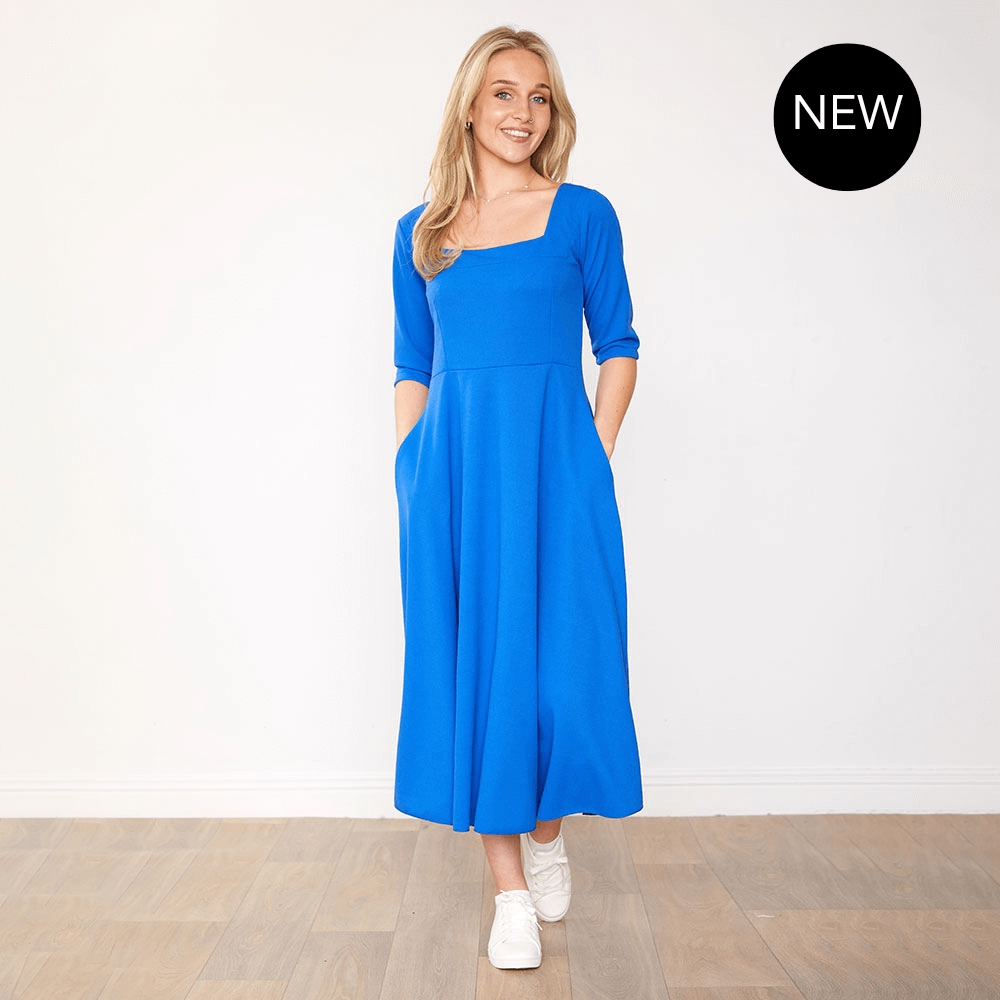Dahlia Dress (Blue)