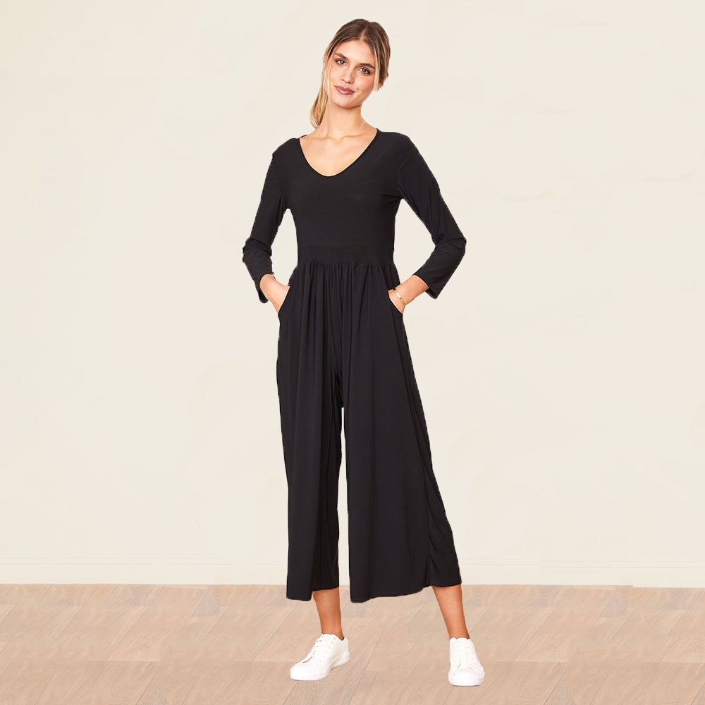 Hallie Jumpsuit (Black)