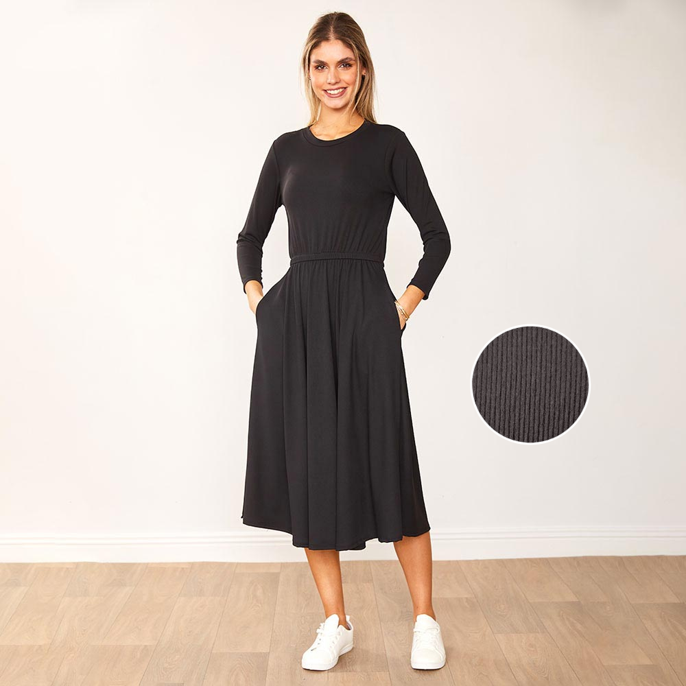 Heidi Dress (Black)