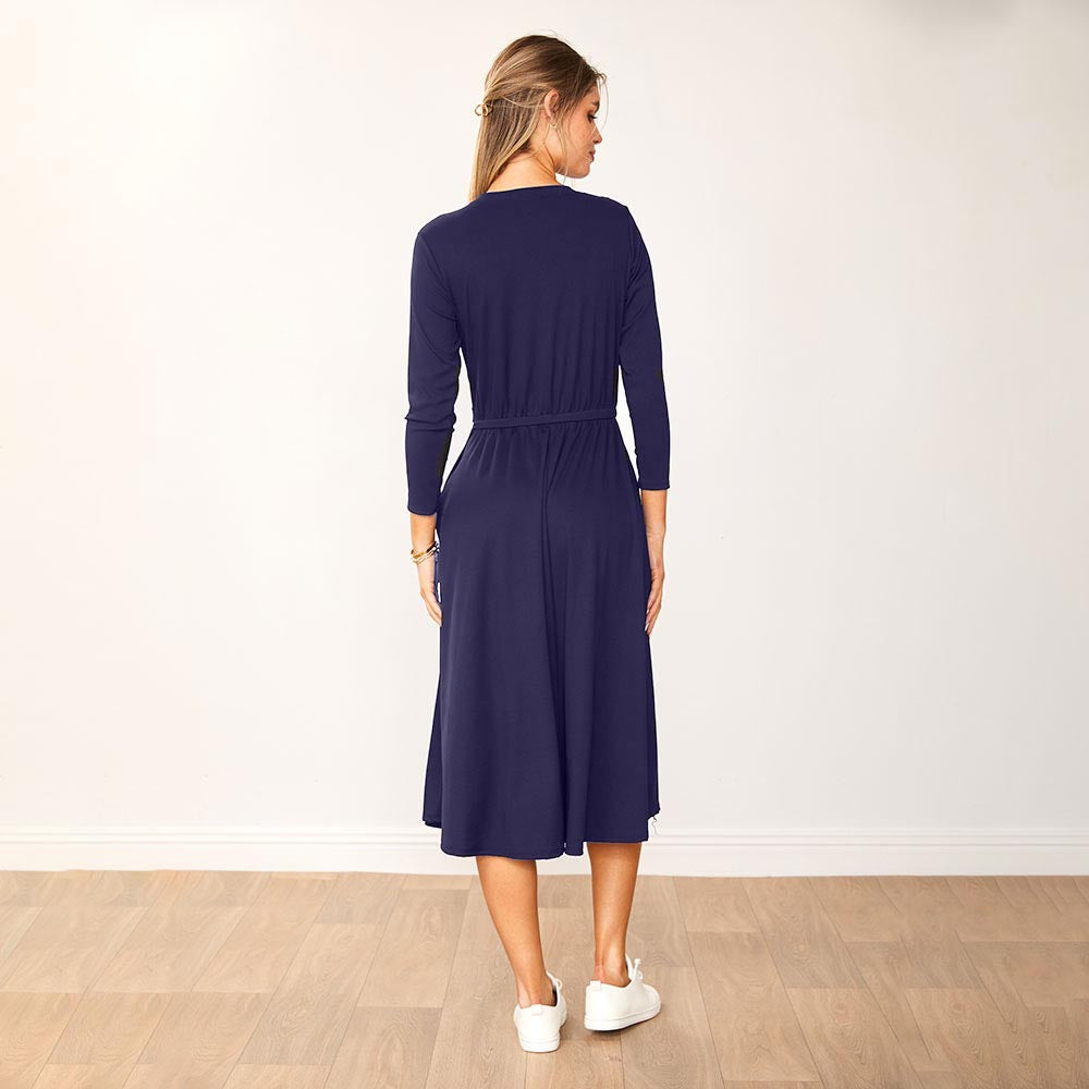 Heidi Dress (Navy)