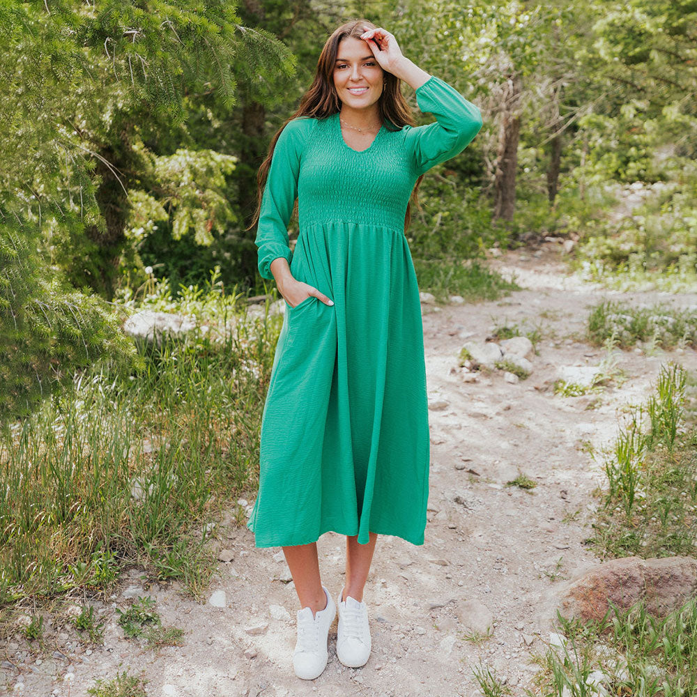 Isabelle Dress (Green)