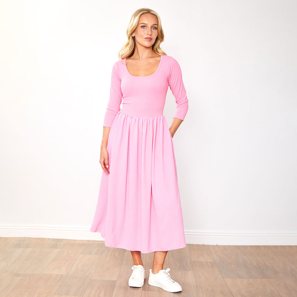 Jackie Dress (Pink)