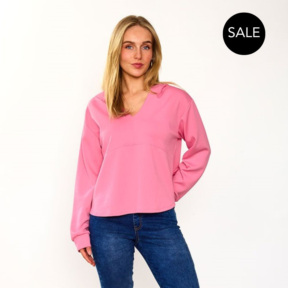 Jolie Hoody in pink – women's hoody