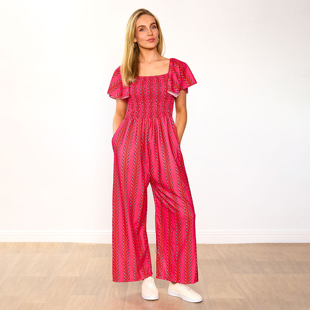 Mara Jumpsuit (Berry)