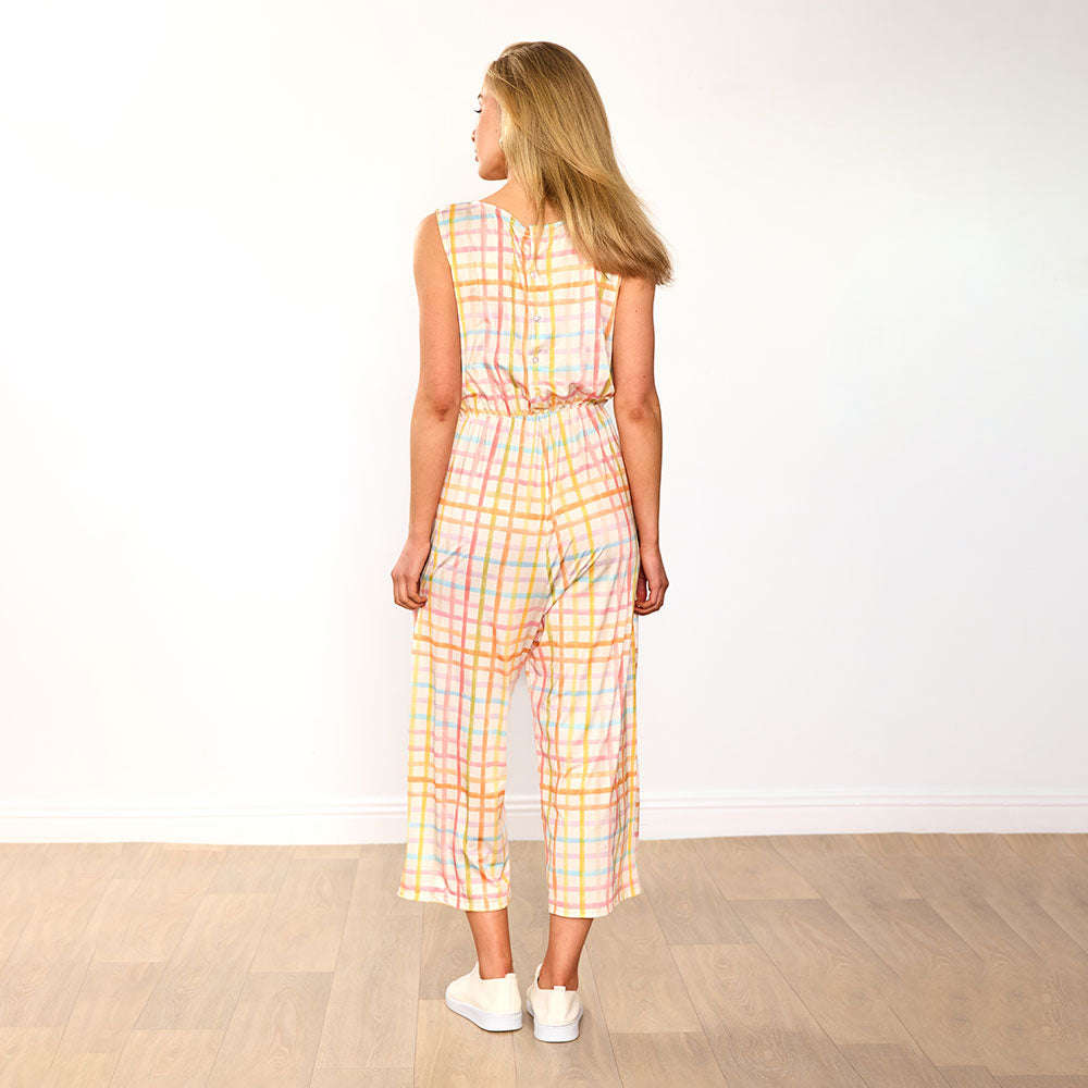 Lottie Jumpsuit (Pastel Yellow)