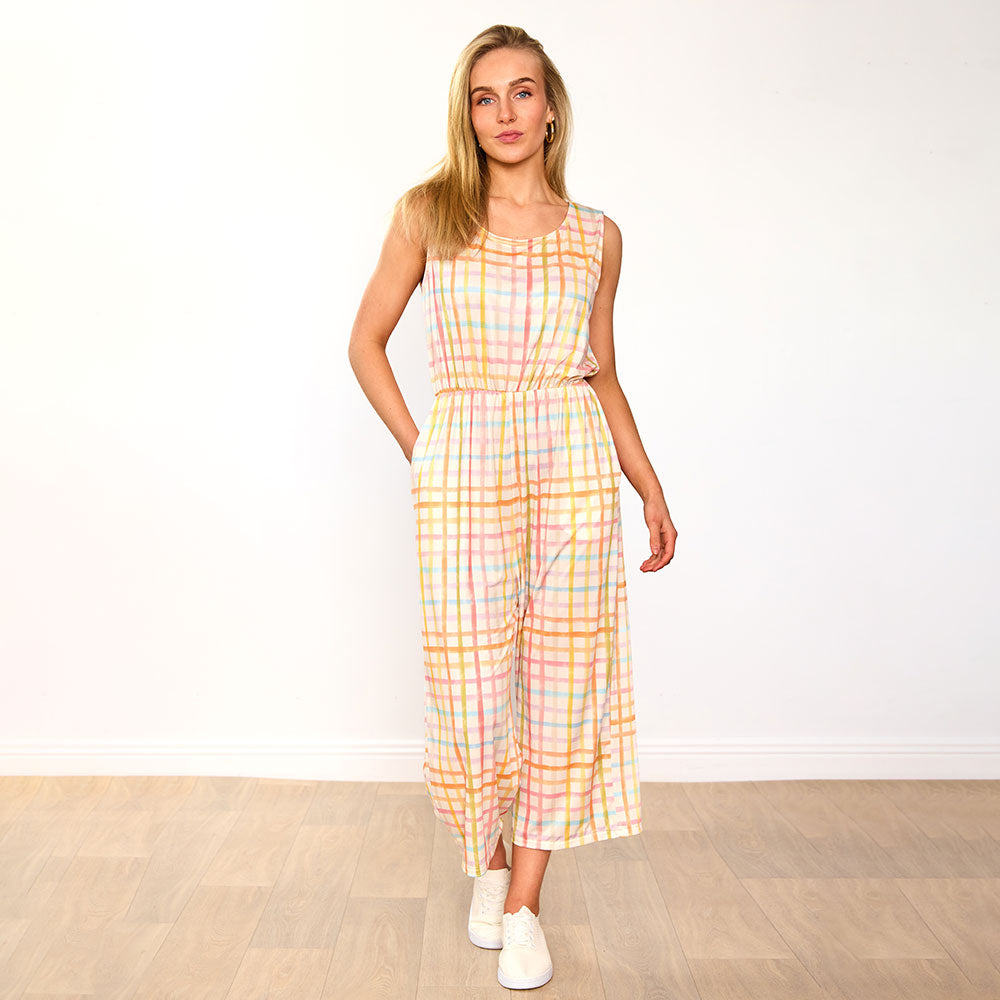Lottie Jumpsuit (Pastel Yellow)