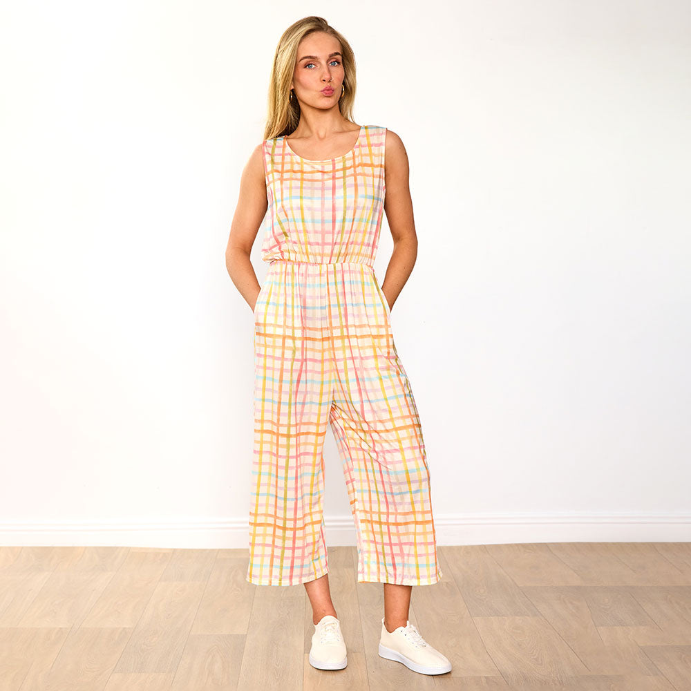 Lottie Jumpsuit (Pastel Yellow)