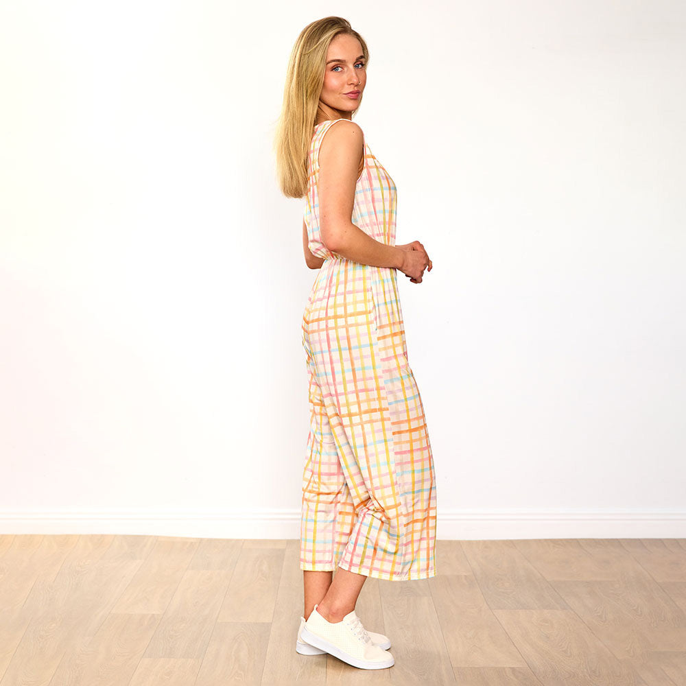 Lottie Jumpsuit (Pastel Yellow)