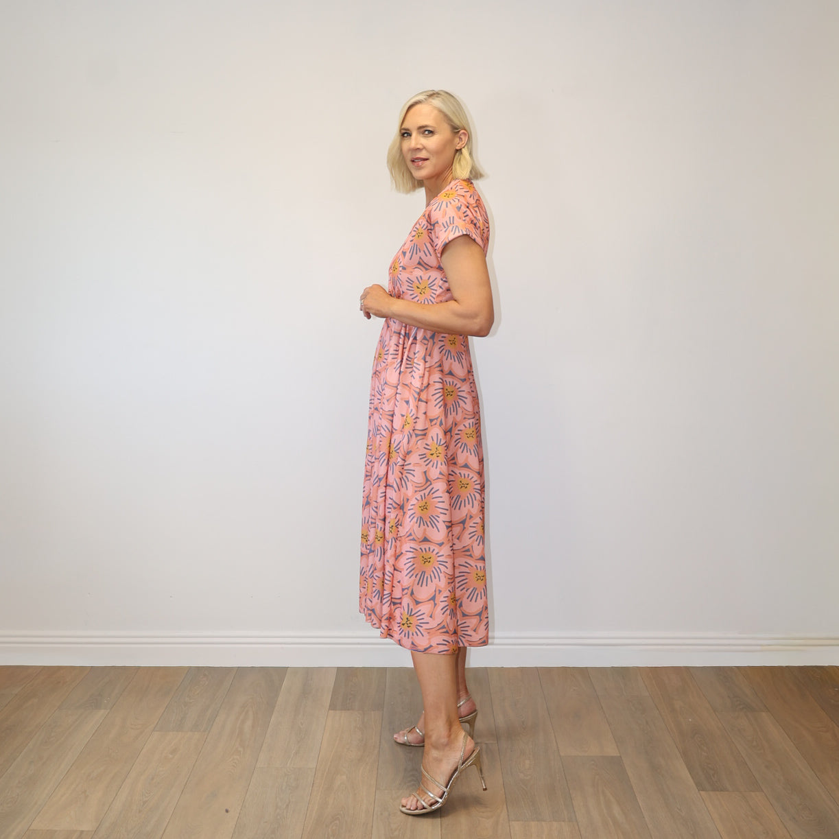 Kennedy Dress (Pastel Wild Flower)
