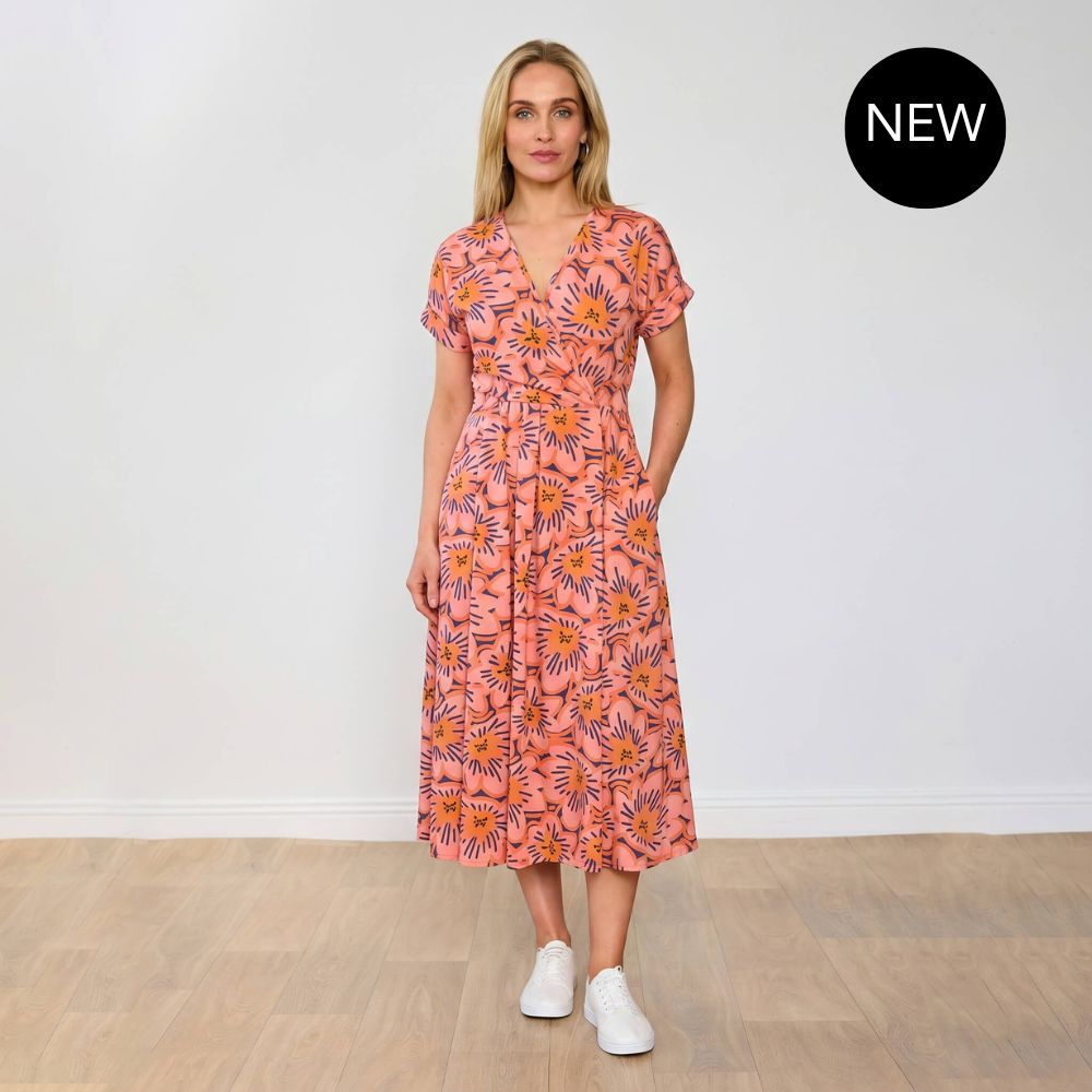 Kennedy Dress (Pastel Wild Flower)