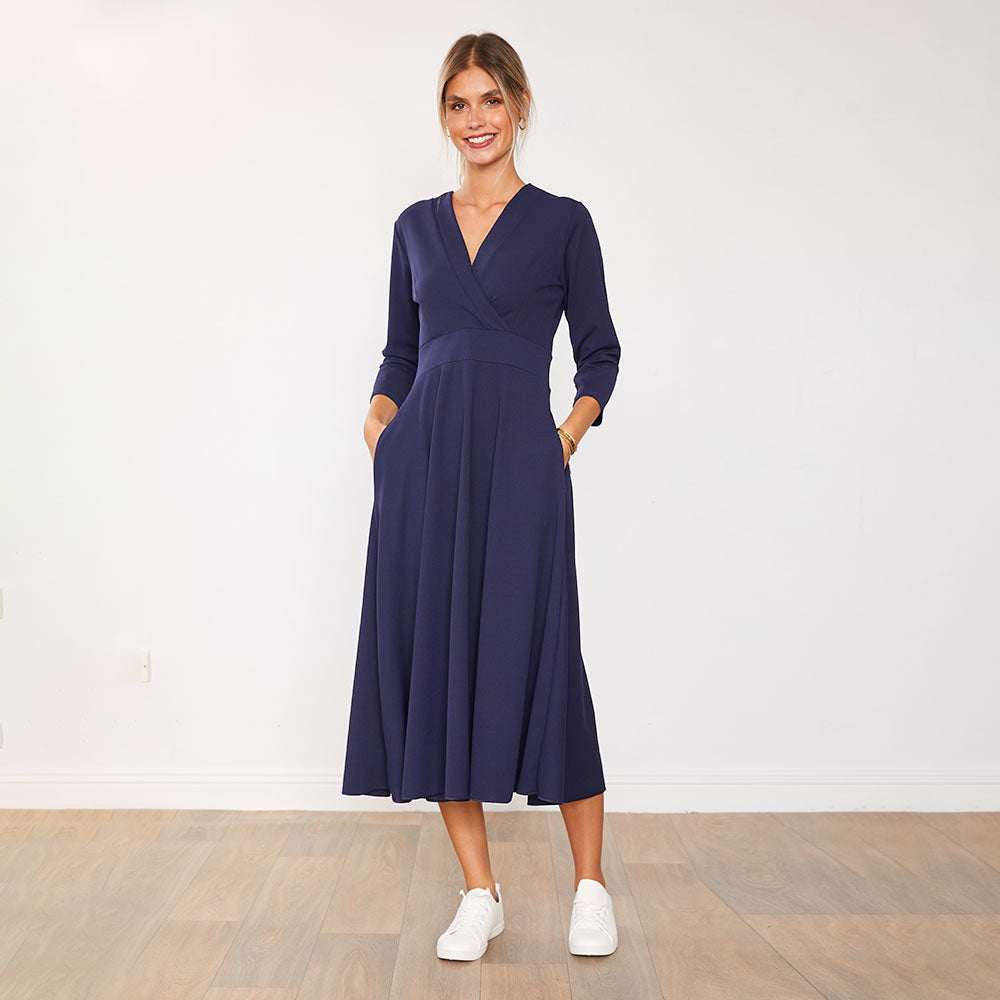 Kimi Dress (Navy)