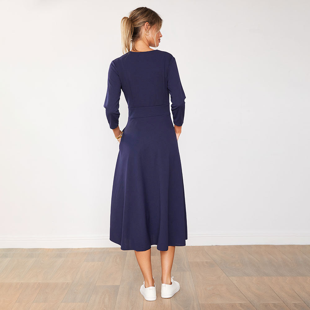 Kimi Dress (Navy)