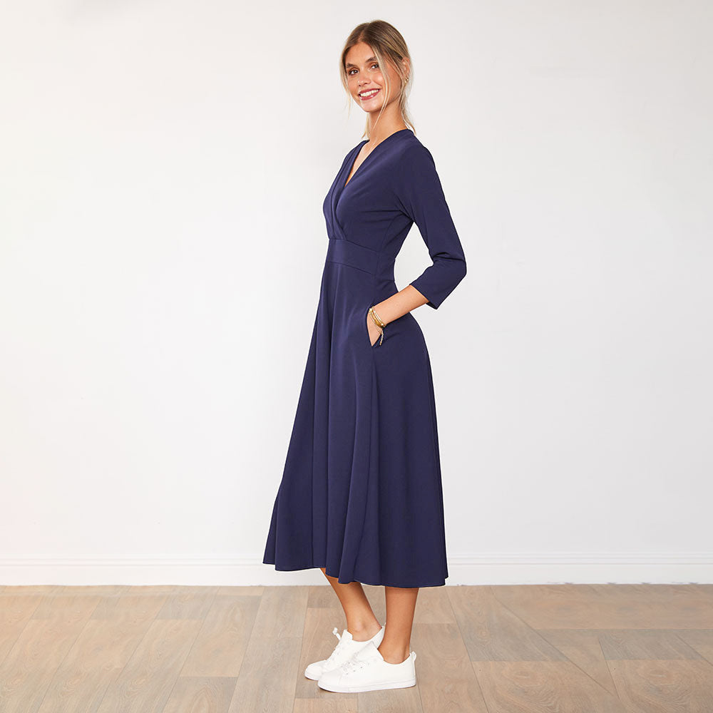 Kimi Dress (Navy)