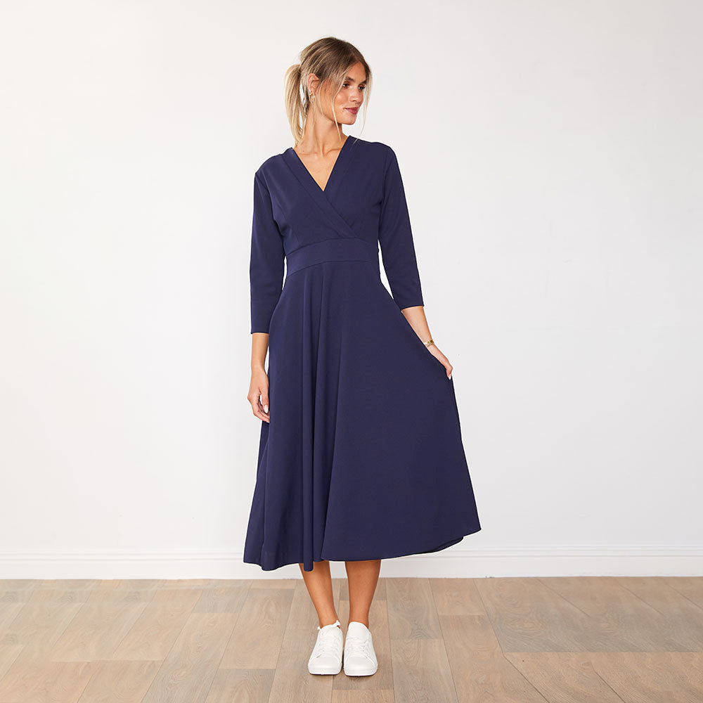 Kimi Dress (Navy)