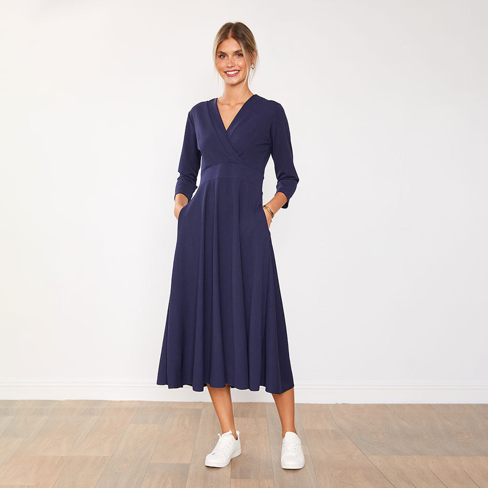 Kimi Dress (Navy)
