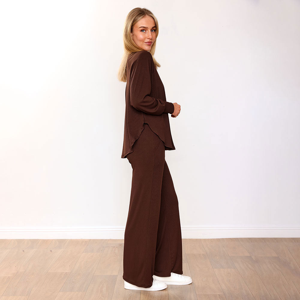 Layla Co-Ord in brown – women's co-ord set – view 7