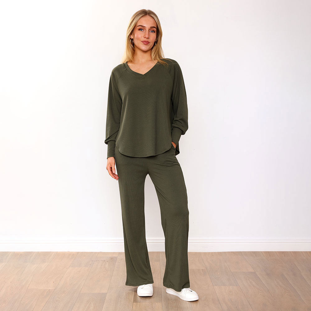 Layla Co-Ord (Khaki)