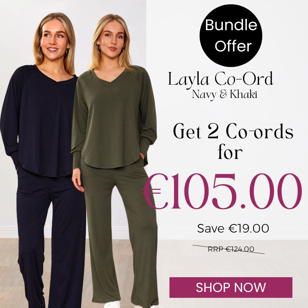 Layla Co-Ord (Navy& Khaki) for €105.00