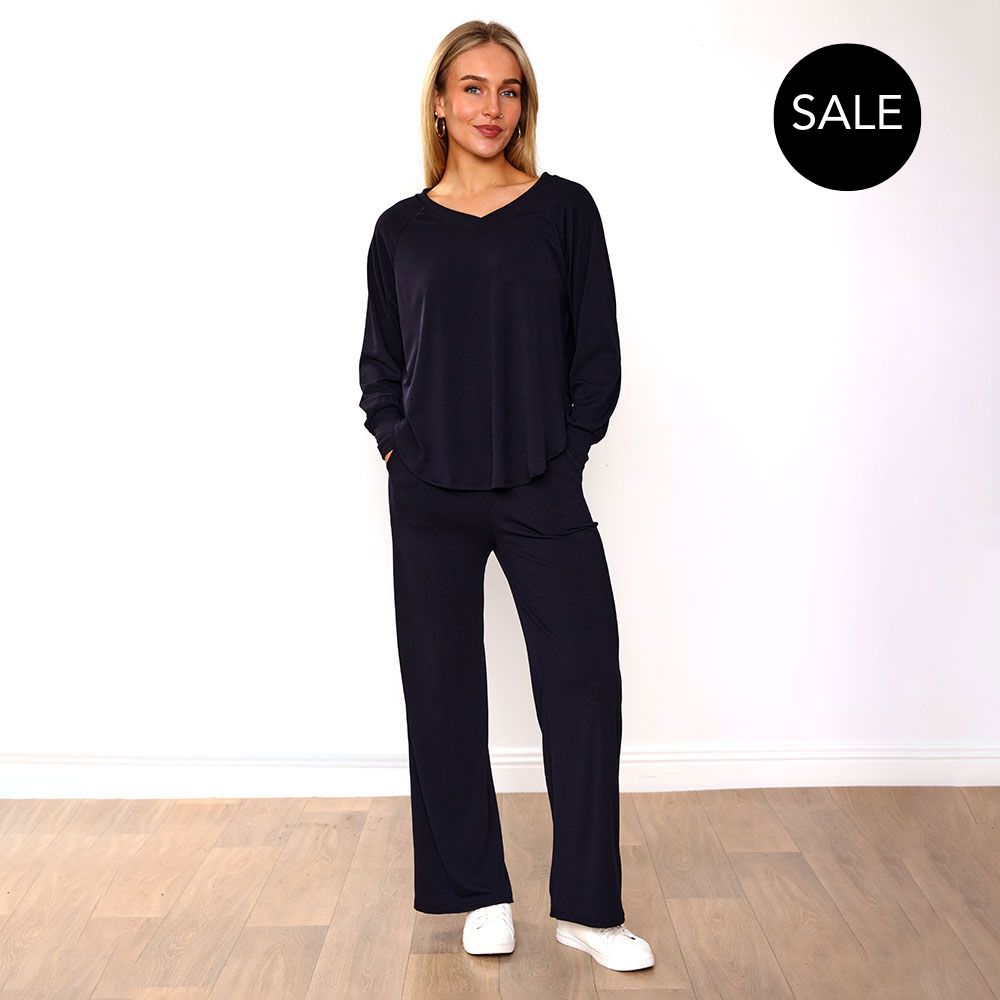 Layla Co-Ord in navy – women's co-ord set