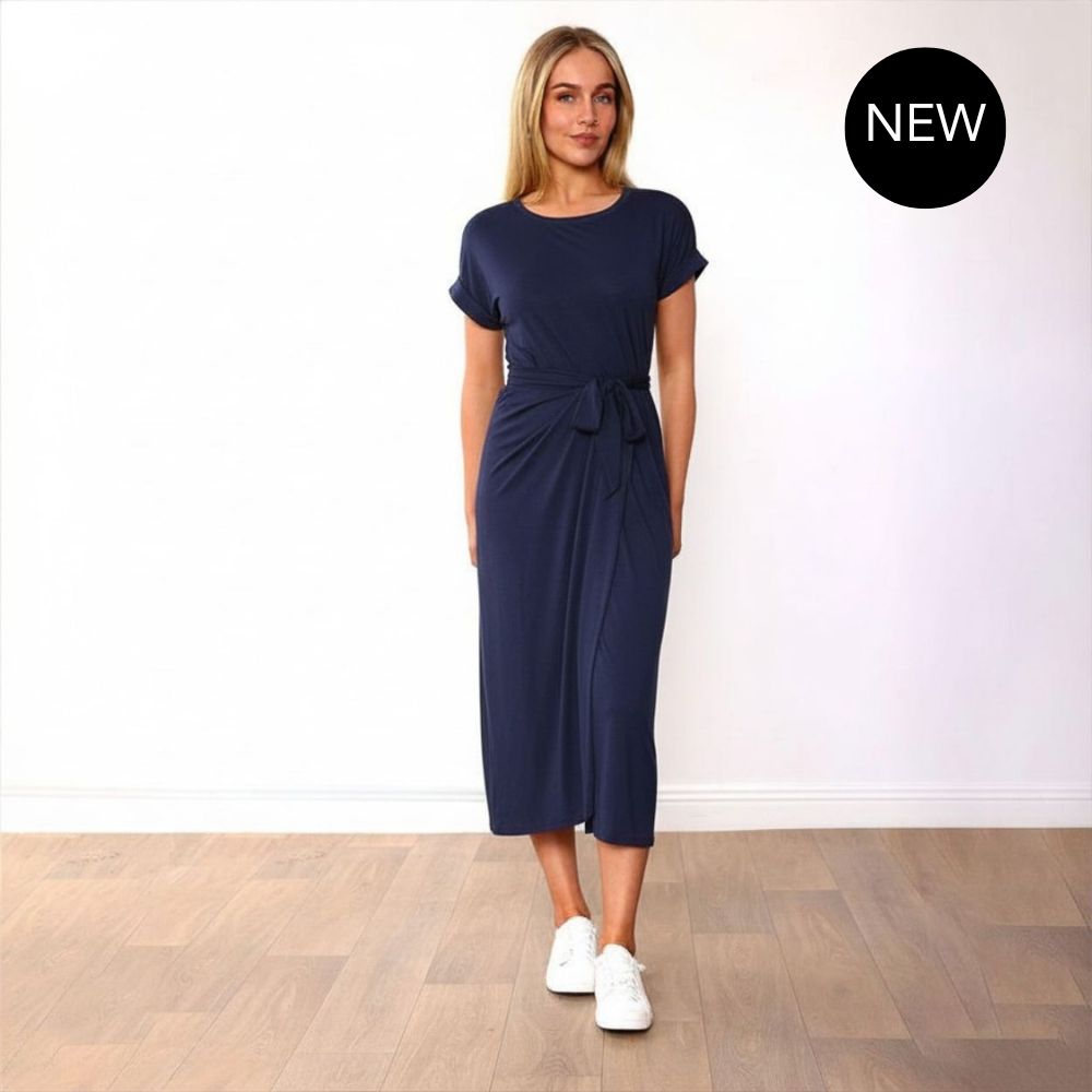Lenny Dress (Navy)