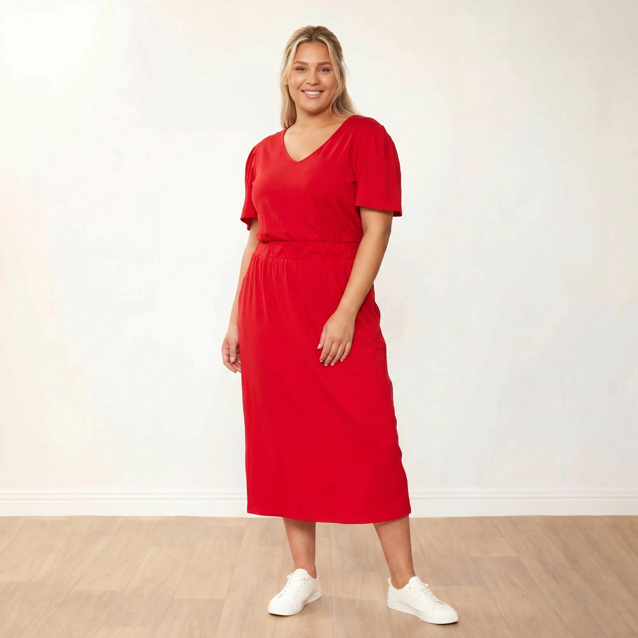 Lois Dress (Red)