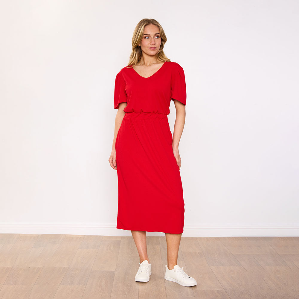 Lois Dress (Red)