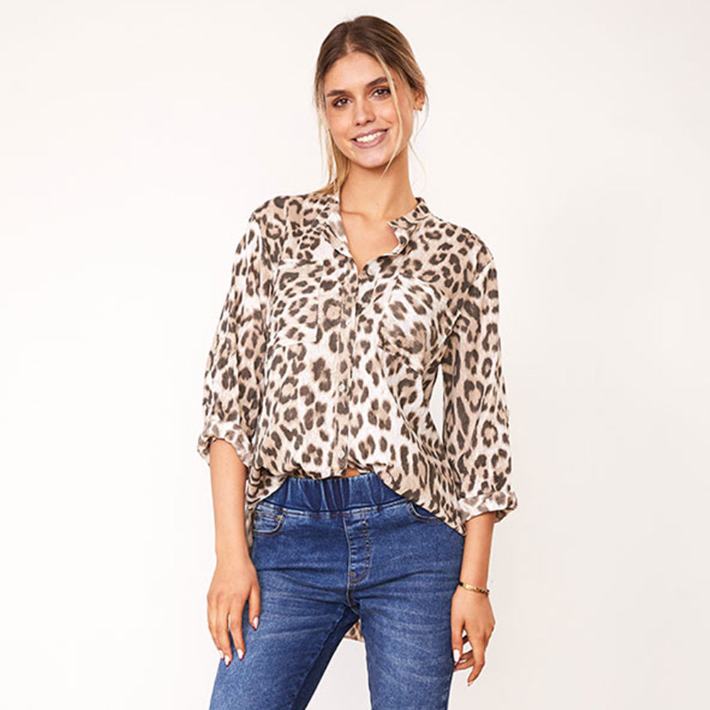 Shirt 2025 leopard print