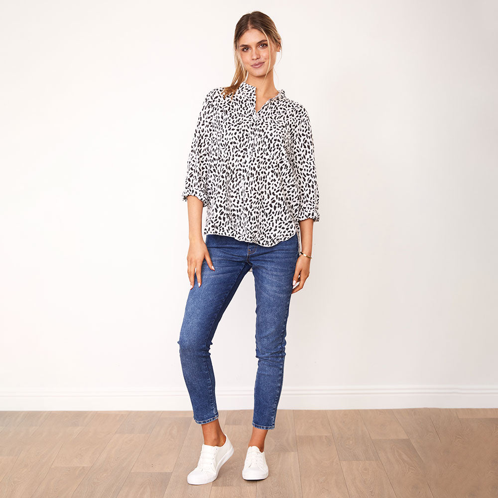 Louis Shirt (Dalmatian Print)