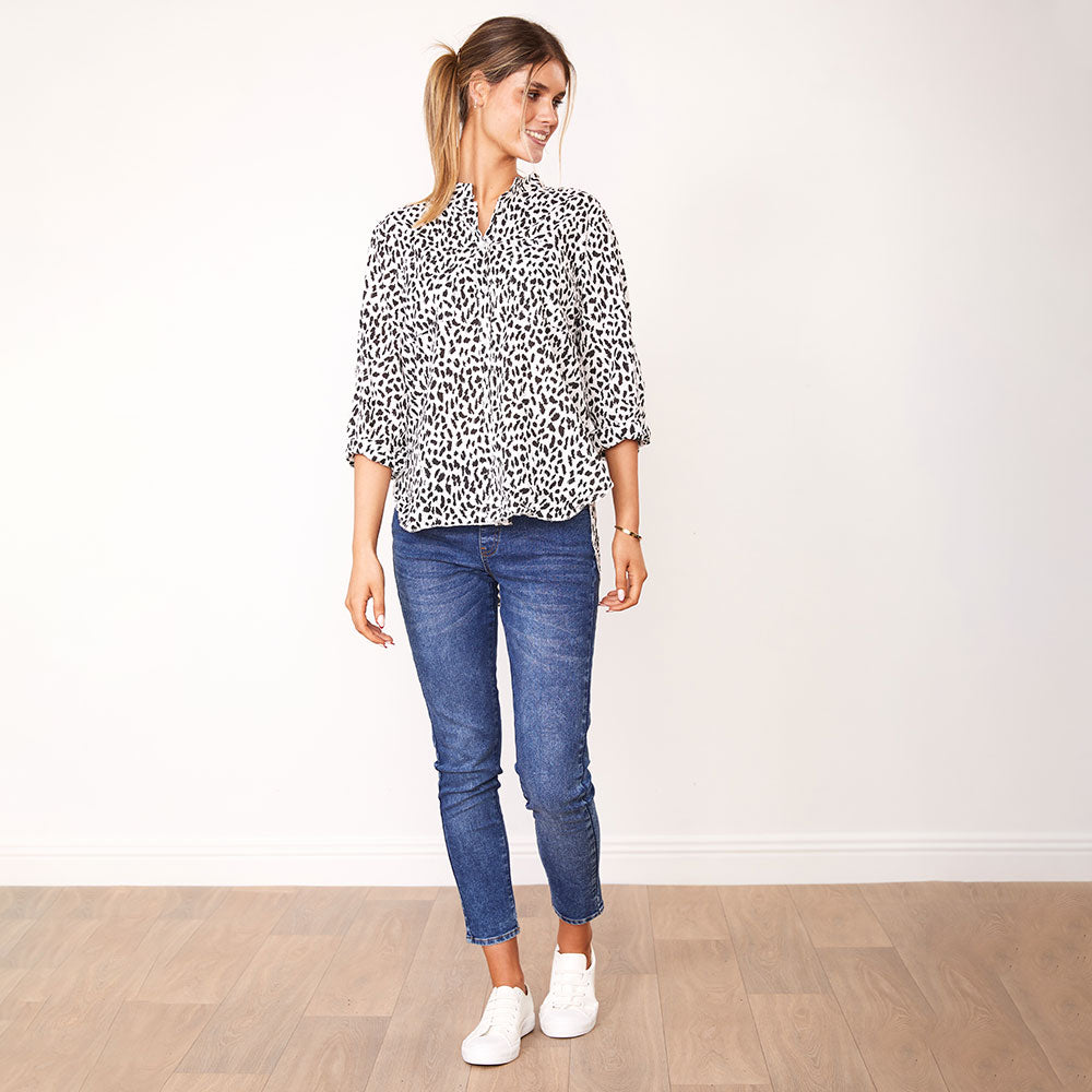 Louis Shirt (Dalmatian Print)