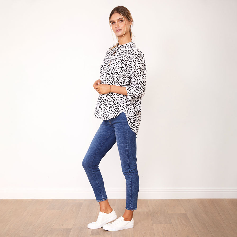 Louis Shirt (Dalmatian Print)